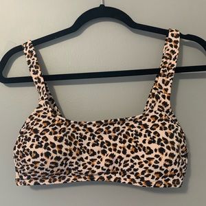 Target Cheetah Print Swimsuit Top
